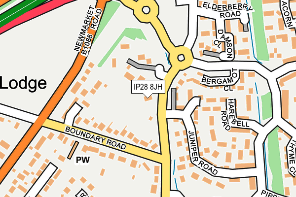 IP28 8JH map - OS OpenMap – Local (Ordnance Survey) IP28 8JH map - OS OpenMap – Local (Ordnance Survey)