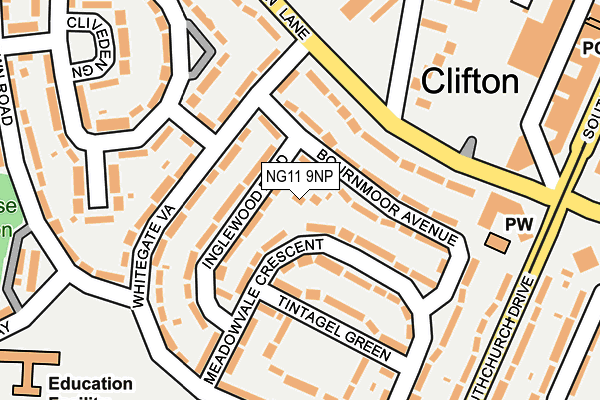 NG11 9NP map - OS OpenMap – Local (Ordnance Survey) NG11 9NP map - OS OpenMap – Local (Ordnance Survey)