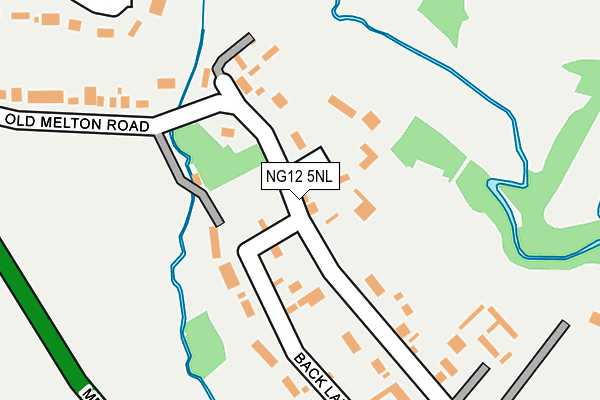 NG12 5NL map - OS OpenMap – Local (Ordnance Survey) NG12 5NL map - OS OpenMap – Local (Ordnance Survey)
