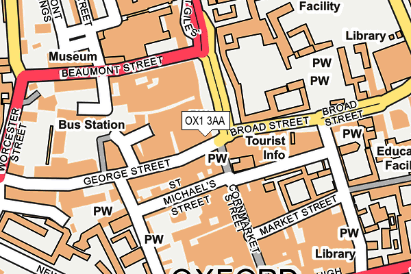 OX1 3AA map - OS OpenMap – Local (Ordnance Survey) OX1 3AA map - OS OpenMap – Local (Ordnance Survey)