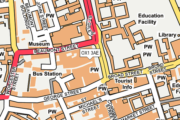OX1 3AE map - OS OpenMap – Local (Ordnance Survey) OX1 3AE map - OS OpenMap – Local (Ordnance Survey)