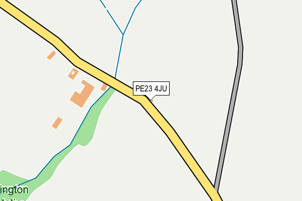 PE23 4JU map - OS OpenMap – Local (Ordnance Survey) PE23 4JU map - OS OpenMap – Local (Ordnance Survey)