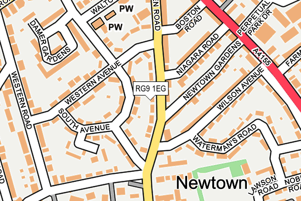 RG9 1EG map - OS OpenMap – Local (Ordnance Survey) RG9 1EG map - OS OpenMap – Local (Ordnance Survey)