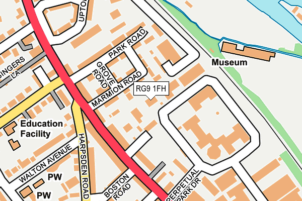 RG9 1FH map - OS OpenMap – Local (Ordnance Survey) RG9 1FH map - OS OpenMap – Local (Ordnance Survey)