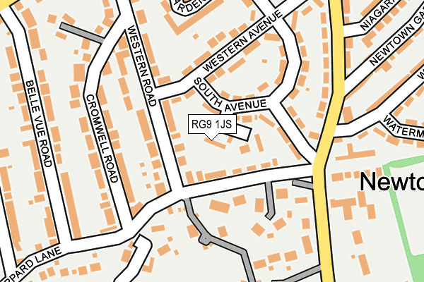 RG9 1JS map - OS OpenMap – Local (Ordnance Survey) RG9 1JS map - OS OpenMap – Local (Ordnance Survey)
