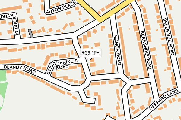 RG9 1PH map - OS OpenMap – Local (Ordnance Survey) RG9 1PH map - OS OpenMap – Local (Ordnance Survey)