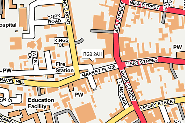RG9 2AH map - OS OpenMap – Local (Ordnance Survey) RG9 2AH map - OS OpenMap – Local (Ordnance Survey)