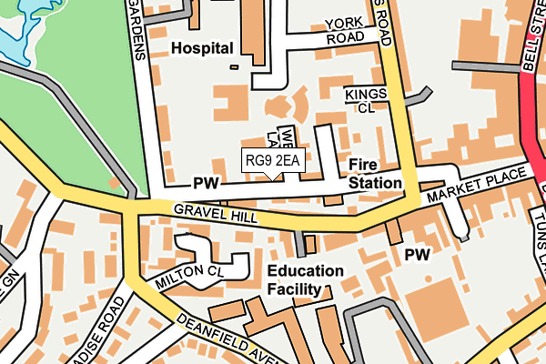 RG9 2EA map - OS OpenMap – Local (Ordnance Survey) RG9 2EA map - OS OpenMap – Local (Ordnance Survey)
