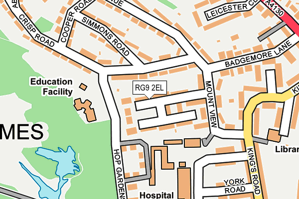RG9 2EL map - OS OpenMap – Local (Ordnance Survey) RG9 2EL map - OS OpenMap – Local (Ordnance Survey)
