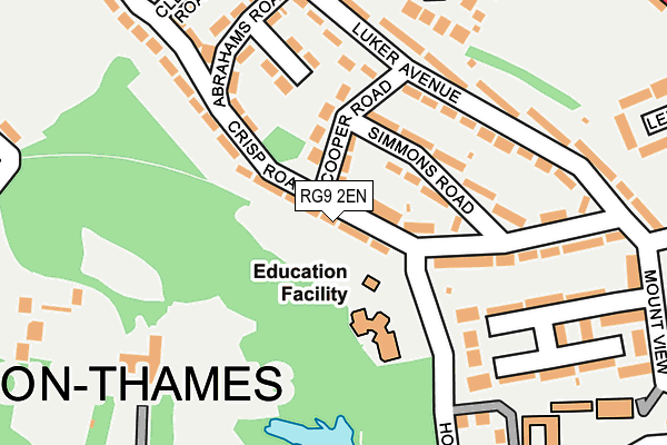 RG9 2EN map - OS OpenMap – Local (Ordnance Survey) RG9 2EN map - OS OpenMap – Local (Ordnance Survey)