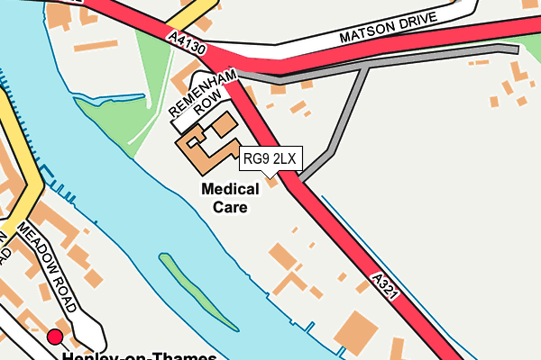 RG9 2LX map - OS OpenMap – Local (Ordnance Survey) RG9 2LX map - OS OpenMap – Local (Ordnance Survey)