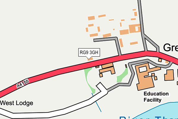 RG9 3GH map - OS OpenMap – Local (Ordnance Survey) RG9 3GH map - OS OpenMap – Local (Ordnance Survey)