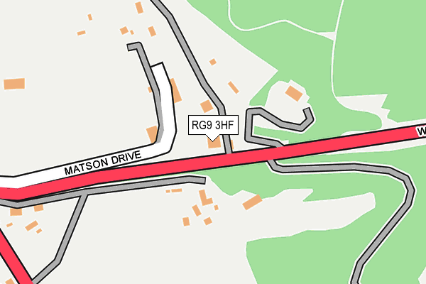 RG9 3HF map - OS OpenMap – Local (Ordnance Survey) RG9 3HF map - OS OpenMap – Local (Ordnance Survey)