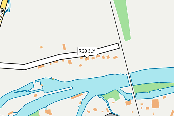 RG9 3LY map - OS OpenMap – Local (Ordnance Survey) RG9 3LY map - OS OpenMap – Local (Ordnance Survey)