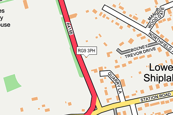 RG9 3PH map - OS OpenMap – Local (Ordnance Survey) RG9 3PH map - OS OpenMap – Local (Ordnance Survey)