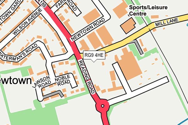 RG9 4HE map - OS OpenMap – Local (Ordnance Survey) RG9 4HE map - OS OpenMap – Local (Ordnance Survey)