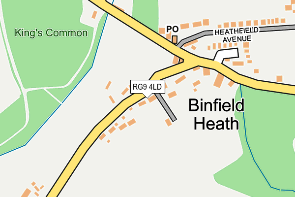 RG9 4LD map - OS OpenMap – Local (Ordnance Survey) RG9 4LD map - OS OpenMap – Local (Ordnance Survey)