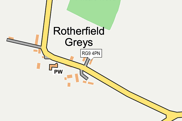 RG9 4PN map - OS OpenMap – Local (Ordnance Survey) RG9 4PN map - OS OpenMap – Local (Ordnance Survey)