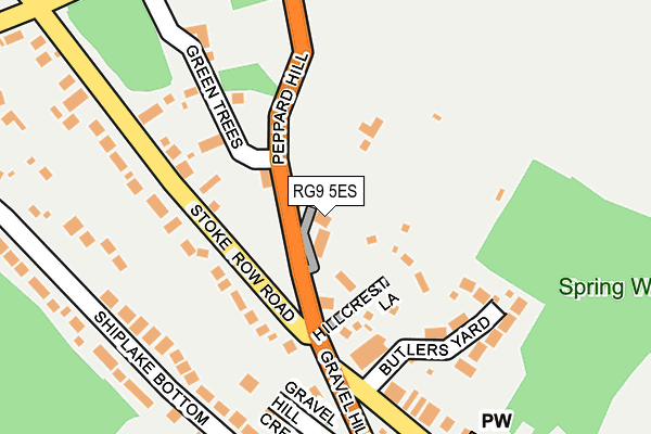 RG9 5ES map - OS OpenMap – Local (Ordnance Survey) RG9 5ES map - OS OpenMap – Local (Ordnance Survey)
