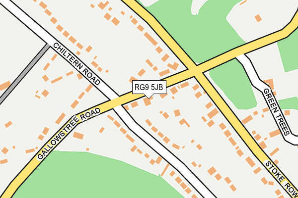 RG9 5JB map - OS OpenMap – Local (Ordnance Survey) RG9 5JB map - OS OpenMap – Local (Ordnance Survey)