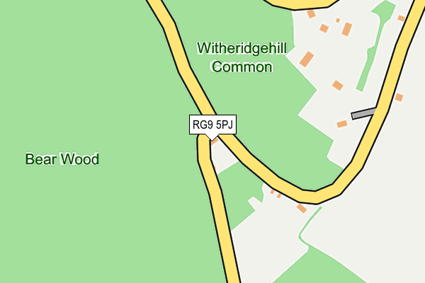 RG9 5PJ map - OS OpenMap – Local (Ordnance Survey) RG9 5PJ map - OS OpenMap – Local (Ordnance Survey)