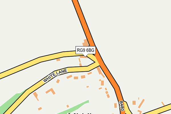 RG9 6BG map - OS OpenMap – Local (Ordnance Survey) RG9 6BG map - OS OpenMap – Local (Ordnance Survey)