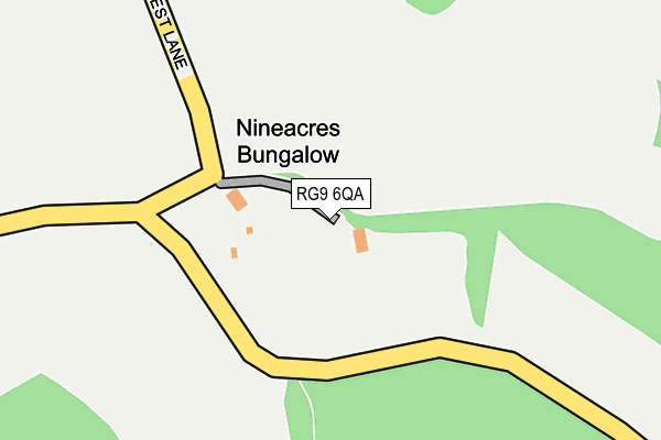 RG9 6QA map - OS OpenMap – Local (Ordnance Survey) RG9 6QA map - OS OpenMap – Local (Ordnance Survey)