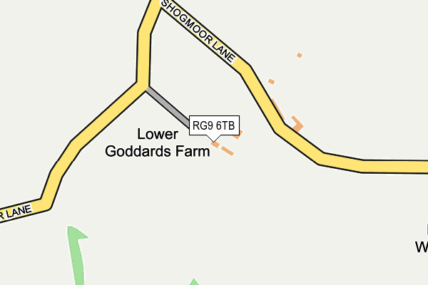 RG9 6TB map - OS OpenMap – Local (Ordnance Survey) RG9 6TB map - OS OpenMap – Local (Ordnance Survey)