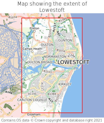 Lowestoft Map Extent 000001 