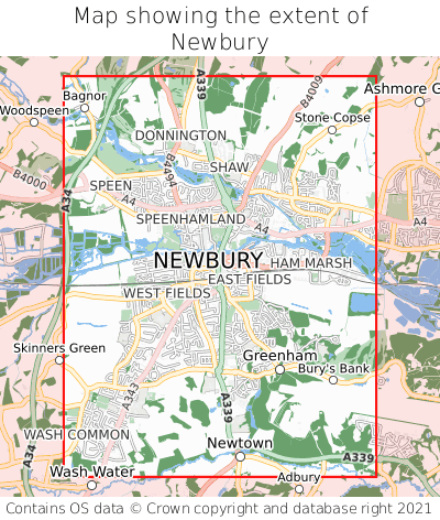 Newbury Map Extent 000001 