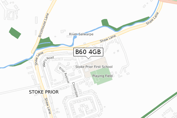 B60 4GB map - large scale - OS Open Zoomstack (Ordnance Survey)