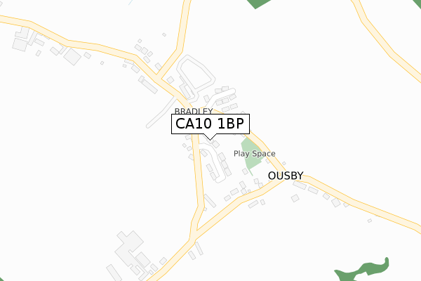 CA10 1BP map - large scale - OS Open Zoomstack (Ordnance Survey)