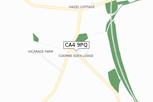 CA4 9PQ map - large scale - OS Open Zoomstack (Ordnance Survey)