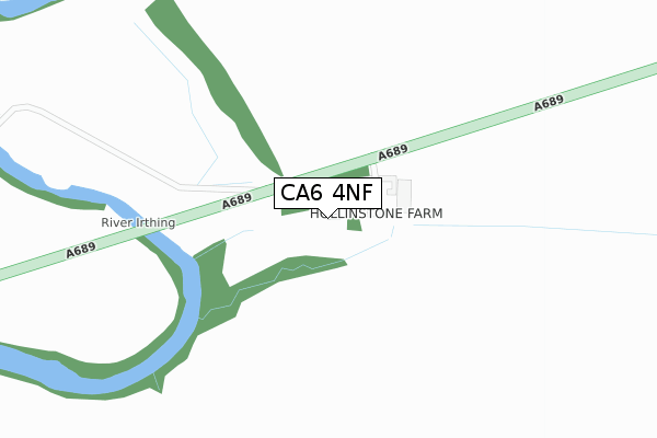 CA6 4NF map - large scale - OS Open Zoomstack (Ordnance Survey)