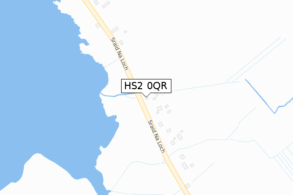 HS2 0QR map - large scale - OS Open Zoomstack (Ordnance Survey)