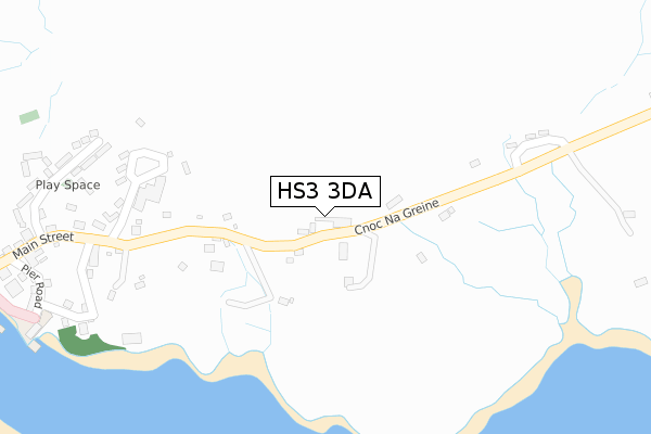 HS3 3DA map - large scale - OS Open Zoomstack (Ordnance Survey)