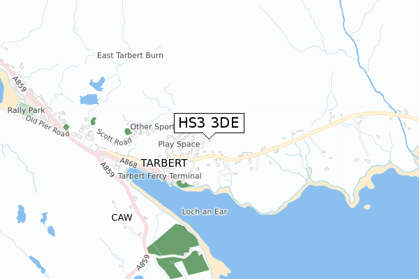 HS3 3DE map - small scale - OS Open Zoomstack (Ordnance Survey)