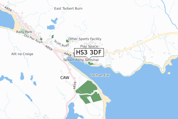 HS3 3DF map - small scale - OS Open Zoomstack (Ordnance Survey)