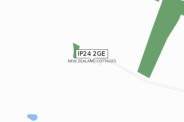 IP24 2GE map - large scale - OS Open Zoomstack (Ordnance Survey)