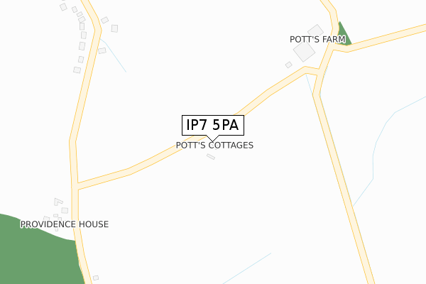 IP7 5PA map - large scale - OS Open Zoomstack (Ordnance Survey)