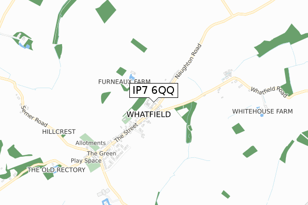 IP7 6QQ map - small scale - OS Open Zoomstack (Ordnance Survey)