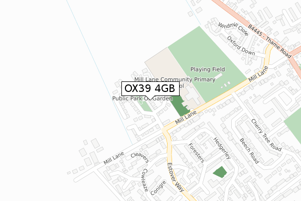 OX39 4GB map - large scale - OS Open Zoomstack (Ordnance Survey)