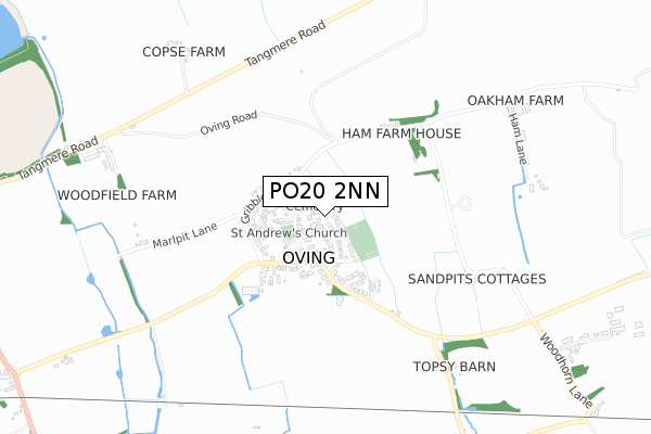 PO20 2NN map - small scale - OS Open Zoomstack (Ordnance Survey)