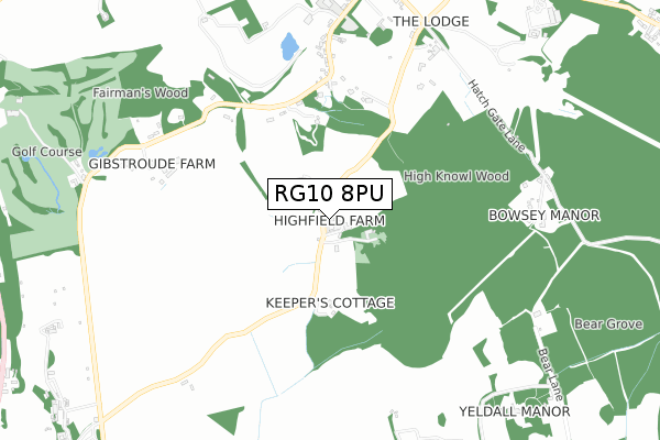 RG10 8PU map - small scale - OS Open Zoomstack (Ordnance Survey) RG10 8PU map - small scale - OS Open Zoomstack (Ordnance Survey)