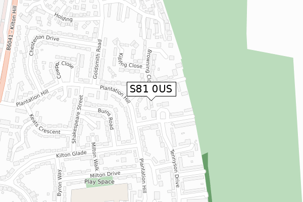 S81 0US map - large scale - OS Open Zoomstack (Ordnance Survey)