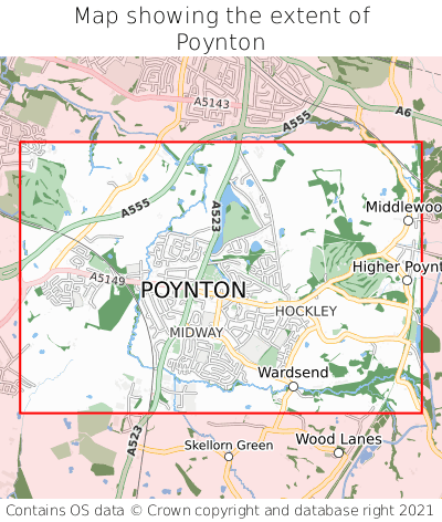 Map Of Poynton Cheshire Where Is Poynton? Poynton On A Map