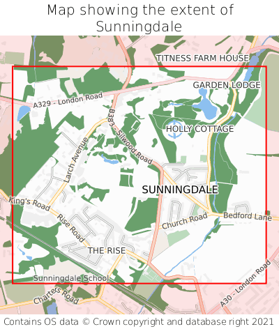 Sunningdale Map Extent 000001 