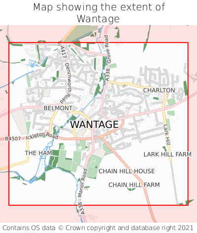Wantage Map Extent 000001 