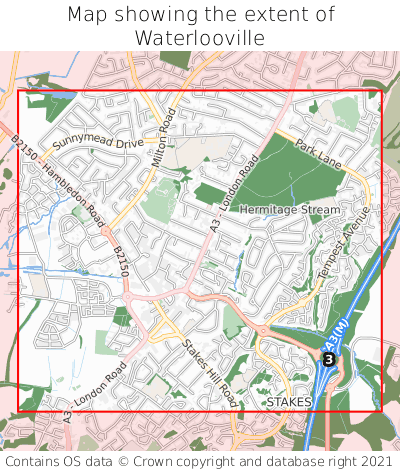 Waterlooville Map Extent 000001 